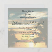 Tropical Photo Wedding Invitation 招待状 (正面/裏面)