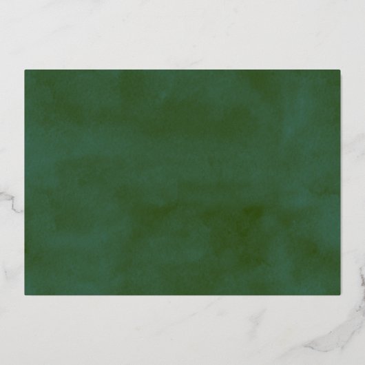 Tropical Pineappleの結婚写真の発表実在 箔招待状 (裏面)