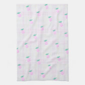 Tropical Pineapple Oasis キッチンタオル (縦)