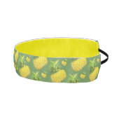 Tropical Pineapple Pattern: Summer Fruit Art アスレチックヘッドバンド (右)