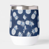 Tropical Pineapple with Name – Watercolor Style (右面)