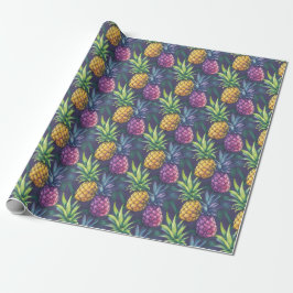 Tropical Pineapple Wrapping Paper ラッピングペーパー