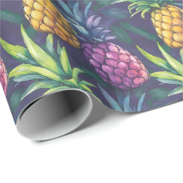 Tropical Pineapple Wrapping Paper ラッピングペーパー