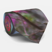 Tropical Pink Bougainvillea Island Floral ネクタイ (ロール)