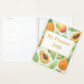 Tropical Planner – Pineapple, Mango & Papaya  プランナー手帳 (ディスプレー)