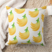 Tropical Playful Cute Summer Fun Yellow クッション (ブランケット)