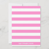 Tropical Pool Party Birthday Party Invitation 招待状 (裏面)