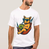 Tropical Pup Vibes Tシャツ (正面)