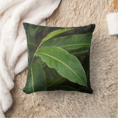 Tropical rainy Dark Green Leaves, Plant Lover クッション (ブランケット)