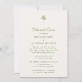 Tropical Rehearsal Dinner Invitation 招待状 (正面)