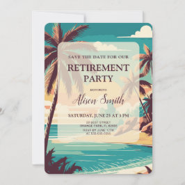 Tropical Retirement party セーブザデート