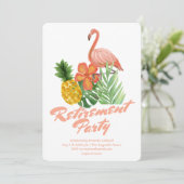 Tropical Retirement Party 招待状 (スタンド正面)