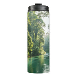 Tropical River Stainless Steel Travel Mug タンブラー