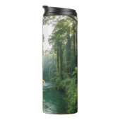 Tropical River Stainless Steel Travel Mug タンブラー (回転右)
