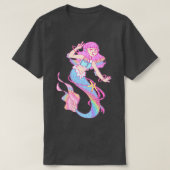 Tropical Rouge Precure Mermaid Laura Tシャツ (デザイン正面)