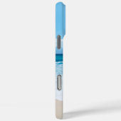 Tropical Sandy Beach Modern Case-Mate iPhoneケース (裏面 / 右)