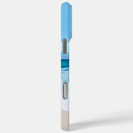 Tropical Sandy Beach Modern Case-Mate iPhoneケース (裏面 / 右)