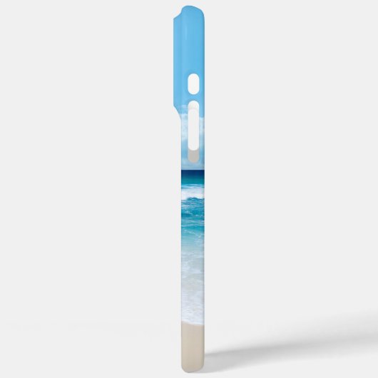 Tropical Sandy Beach Modern Case-Mate iPhoneケース (裏面 / 左)