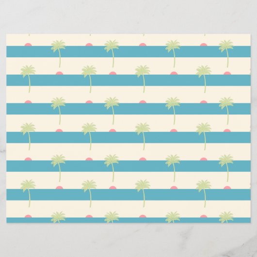 tropical scrapbooking paper チラシ (正面)