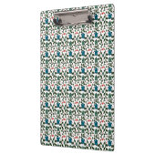 Tropical Sea Turtle Floral Pattern | Coastal Ocean クリップボード (左)