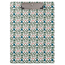 Tropical Sea Turtle Floral Pattern | Coastal Ocean クリップボード
