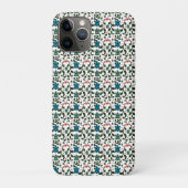 Tropical Sea Turtle Floral Pattern | Coastal Ocean Case-Mate iPhoneケース (裏)