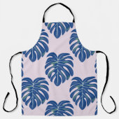 Tropical seamless pattern with leaves. Beautiful t エプロン (正面)