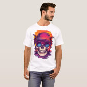 Tropical Skull Vibe Tシャツ (正面フル)