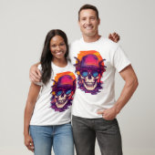 Tropical Skull Vibe Tシャツ (ユニセックス)