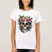 TROPICAL SKULL WOMEN'S T SHIRT Tシャツ (正面)