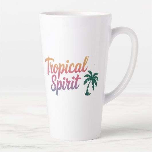 Tropical spirit カフェラテマグ (右)