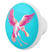 Tropical Spoonbill セラミックノブ (右)