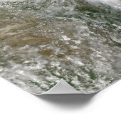 Tropical Storm Hermine over Texas ポスター (角)