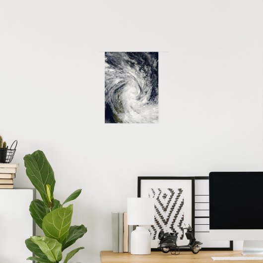 Tropical Storm Jade coming ashore over Madagasc ポスター (ホームオフィス)