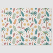 Tropical Summer Beach Pattern (1) 薄葉紙 (正面)