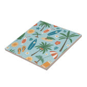 Tropical Summer Beach Pattern (2) タイル (側面)