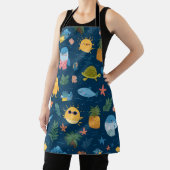 Tropical Sun All-Over Print Apron Gift エプロン (インサイチュ)