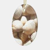Tropical Sunny Exotic Sea Shells セラミックオーナメント (左)