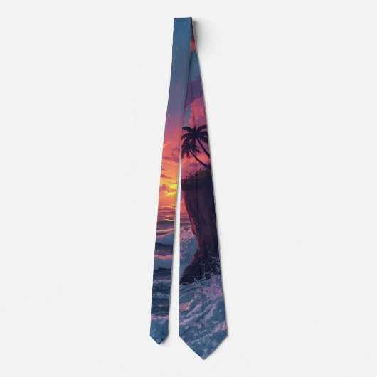 Tropical Sunset ネクタイ (裏面)