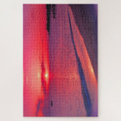 Tropical Sunset Beach Jigsaw Puzzle ジグソーパズル (縦)