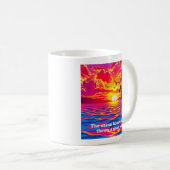 Tropical Sunset Bliss コーヒーマグカップ (正面右)