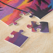 Tropical Sunset Jigsaw Puzzle  ジグソーパズル (側面)