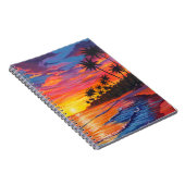 Tropical Sunset Notebook ノートブック (右側)