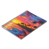 Tropical Sunset Notebook ノートブック (左側)