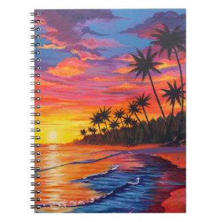 Tropical Sunset Notebook ノートブック