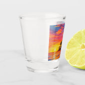 Tropical Sunset Shot Glass  ショットグラス (左)