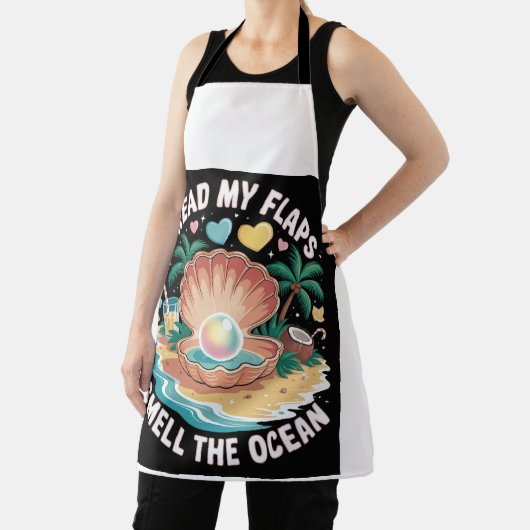 Tropical Tease Spread My Flaps, Smell the Ocean エプロン (インサイチュ)