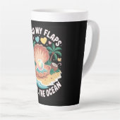 Tropical Tease  Spread My Flaps, Smell the Ocean  カフェラテマグ (右アングル)