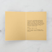 Tropical Toast to Bride-to-Be カード (内部)