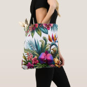 Tropical tote bags トートバッグ (クローズアップ)